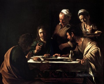 Caravaggio Painting - Cena en Emaús2 Caravaggio
